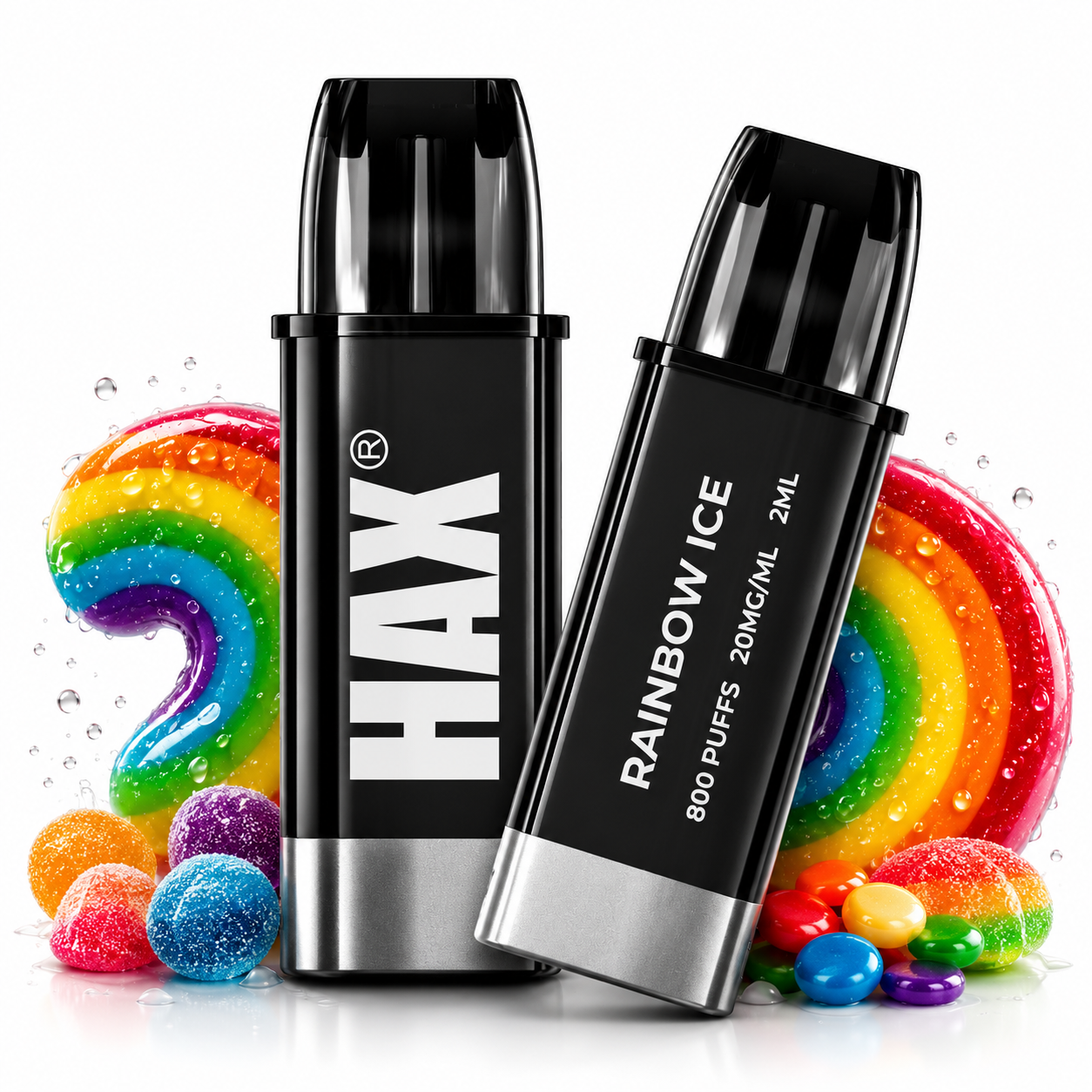 RAINBOW ICE REYMONT CB800 PUFFS (2X ÁFYLLINGAR)