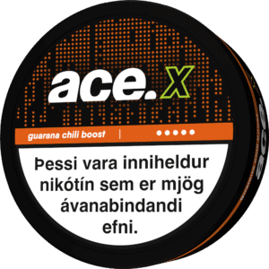 Ace X Guarana Chili Boost – nikótínpúðar vöru mynd