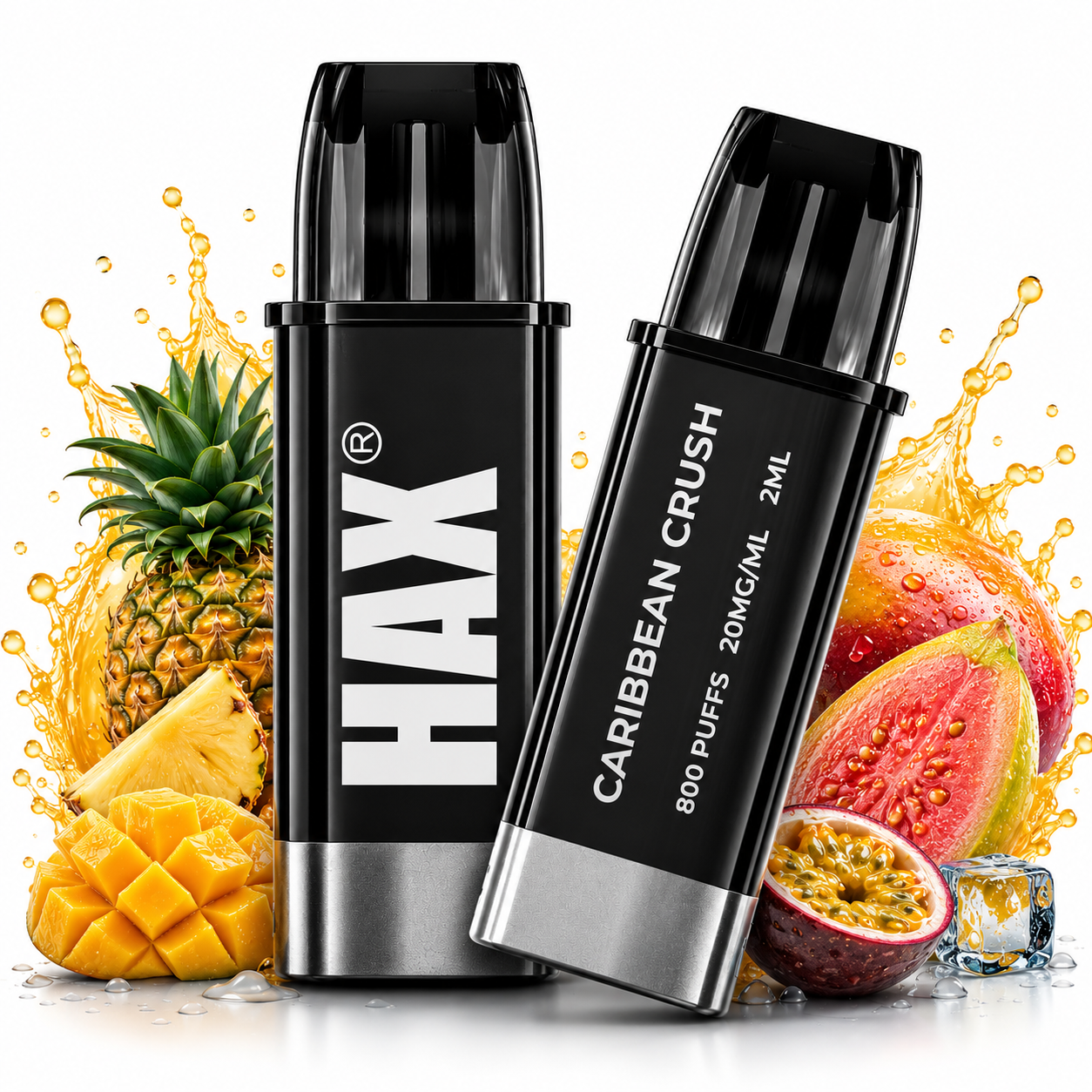 CARIBBEAN CRUSH REYMONT CB800 PUFFS (2X ÁFYLLINGAR)