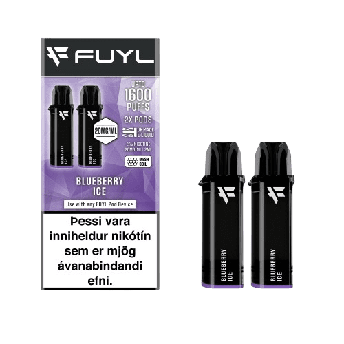 Fuyl Blueberry ICE 2 X Áfylling – vara vöru mynd