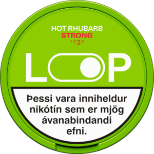 LOOP Hot Rhubarb Strong – nikótínpúðar vöru mynd