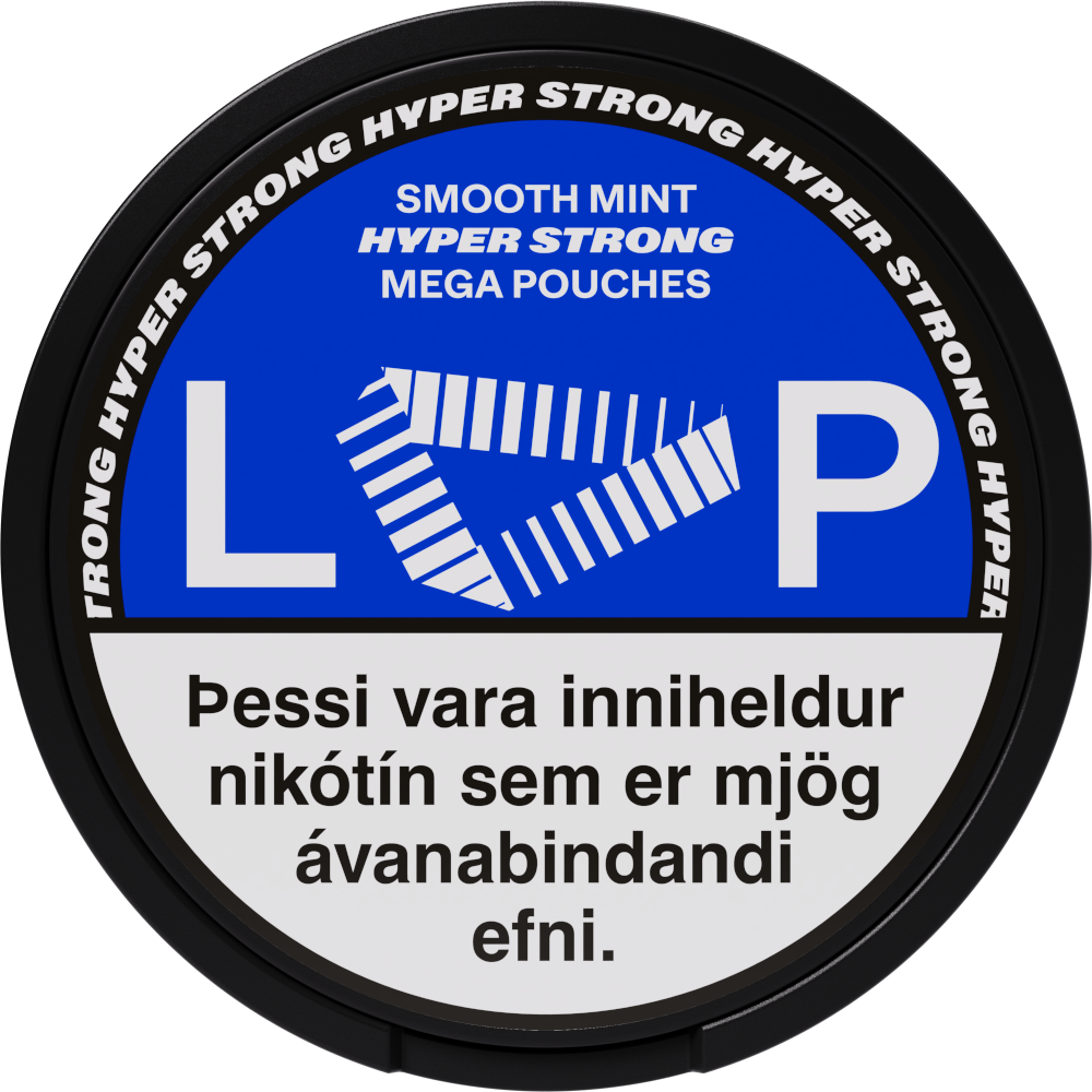 LOOP SMOOTH MINT HYPER STRONG MEGA POUCHES