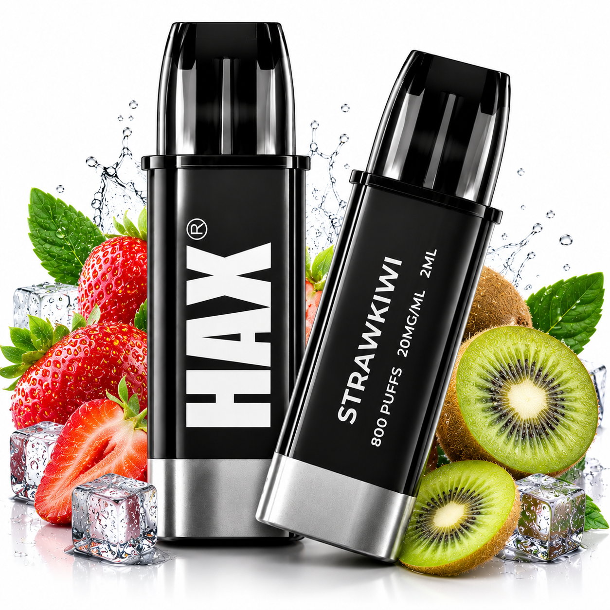 STRAWKIWI CB800 PUFFS (2X ÁFYLLINGAR)