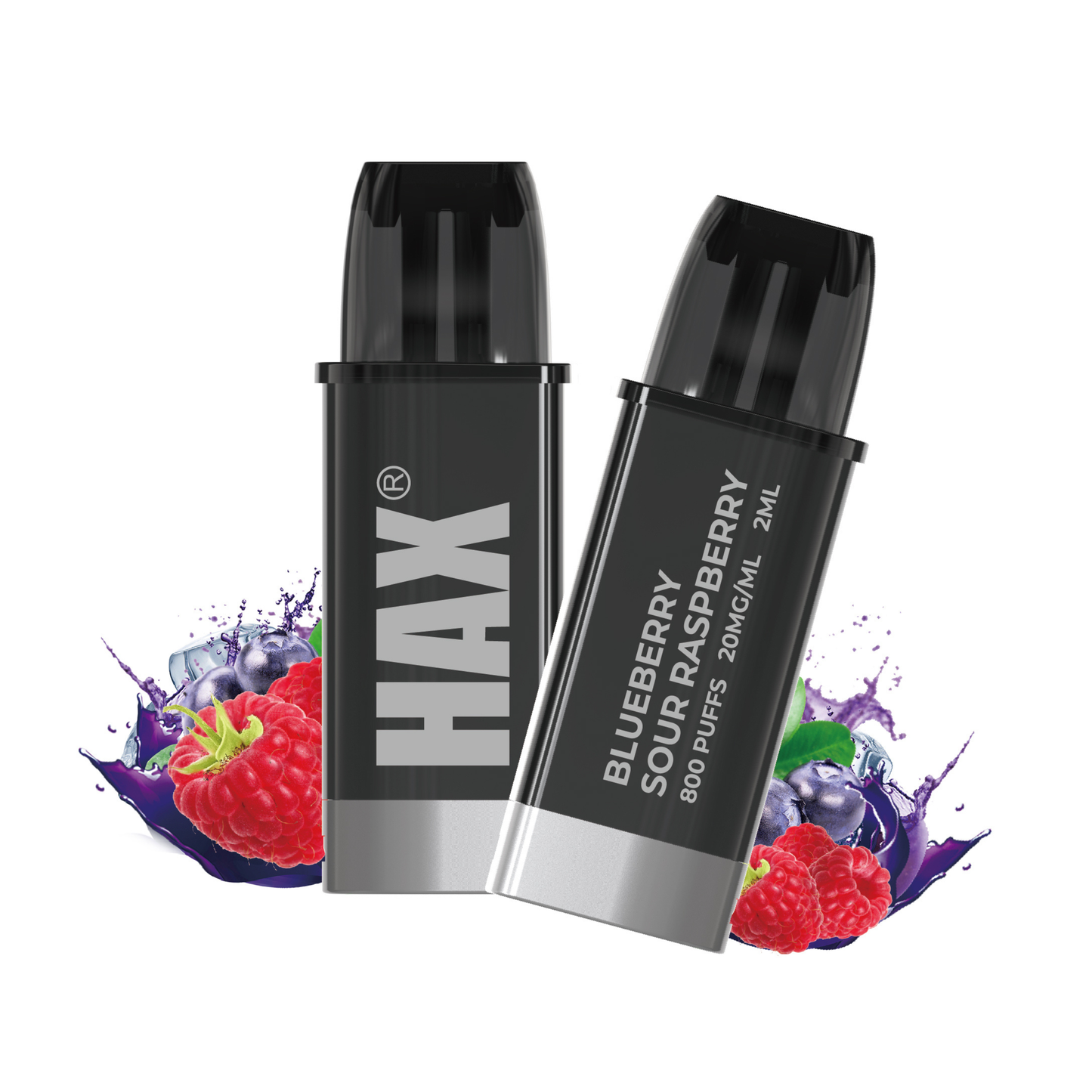 BLUEBERRY SOUR RASPBERRY REYMONT CB800 PUFFS (2X ÁFYLLINGAR)