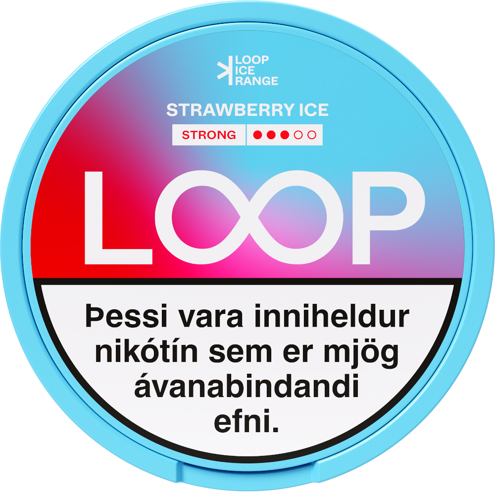 LOOP STRAWBERRY ICE STRONG