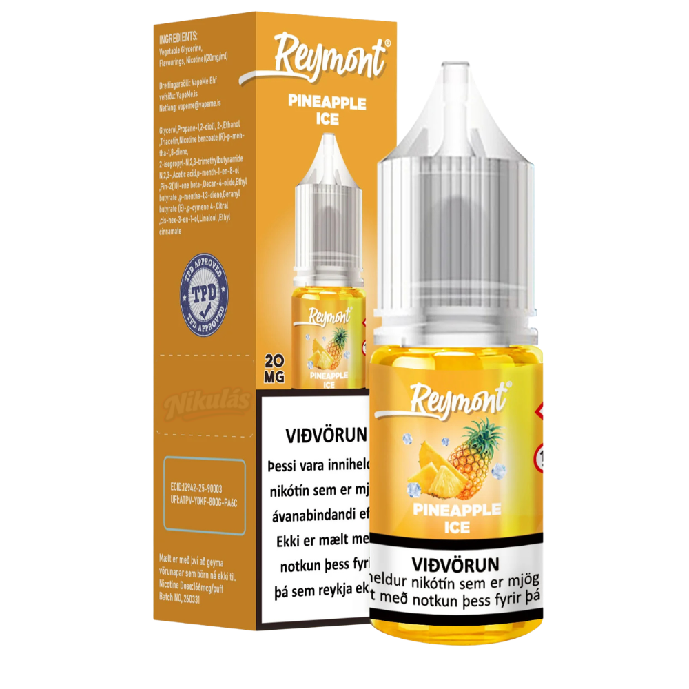 PINEAPPLE ICE REYMONT 10ML 20MG NIC SALT