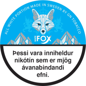 White Fox Original – nikótínpúðar vöru mynd