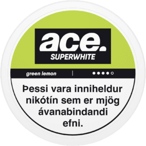 Ace Green Lemon – nikótínpúðar vöru mynd