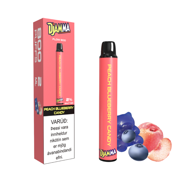 DJAMMA PEACH BLUEBERRY CANDY