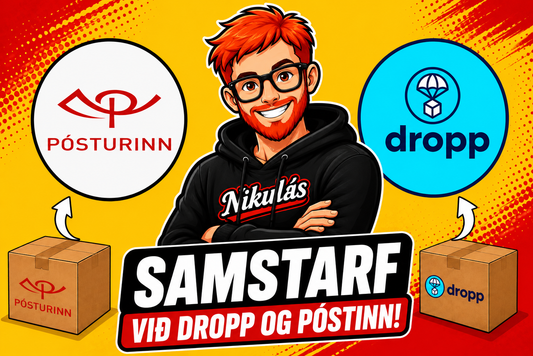 Frábært samstarf við Dropp og Póstinn 📦