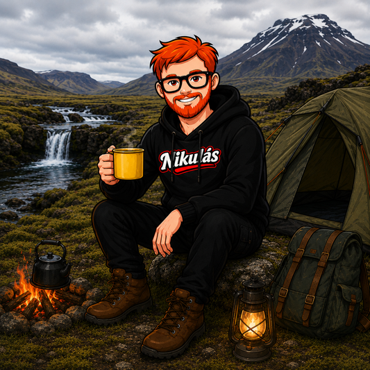 Nikulás er kominn í sumargírinn!