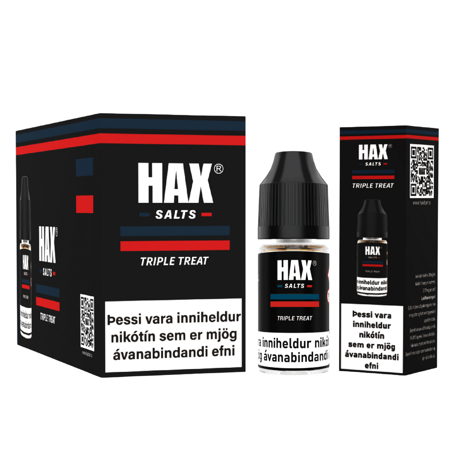 Triple Treat - HAX 10ML Vökvi – vape vökvi vöru mynd