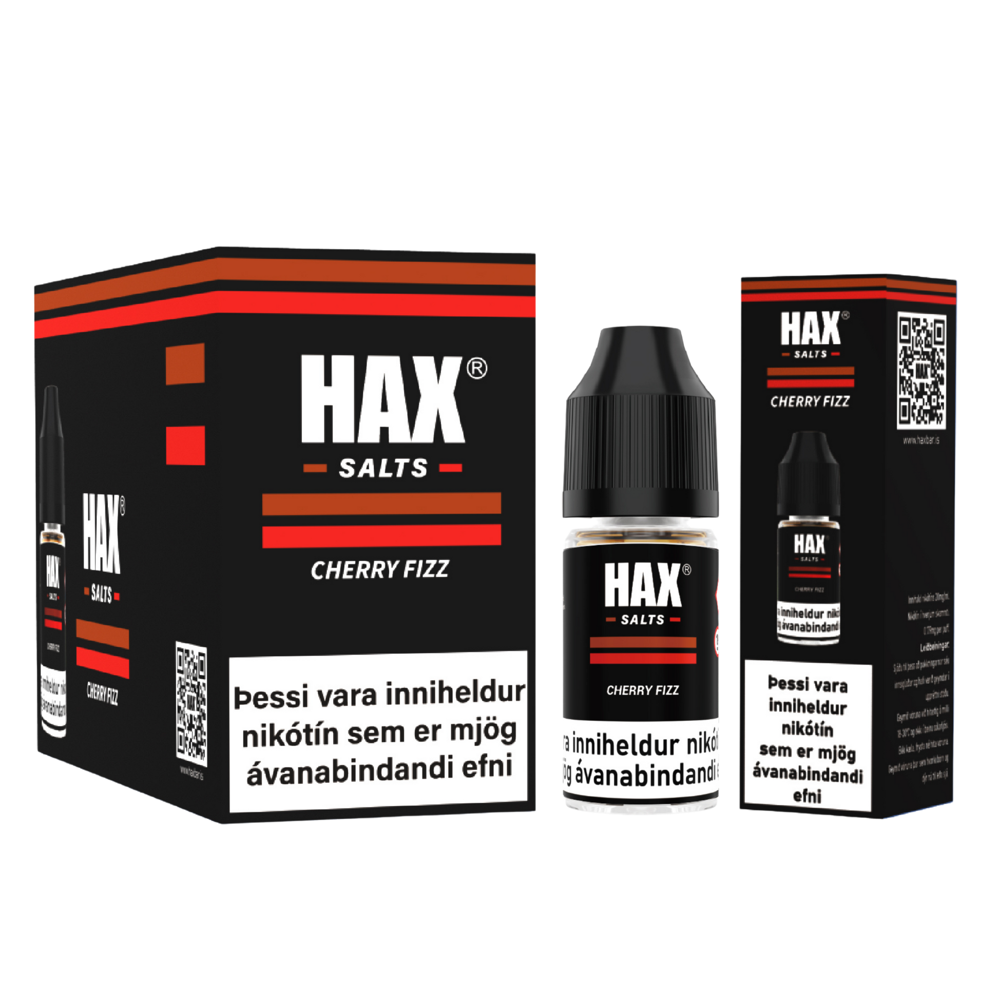 Cherry Fizz - HAX 10ML Vökvi – vape vökvi vöru mynd
