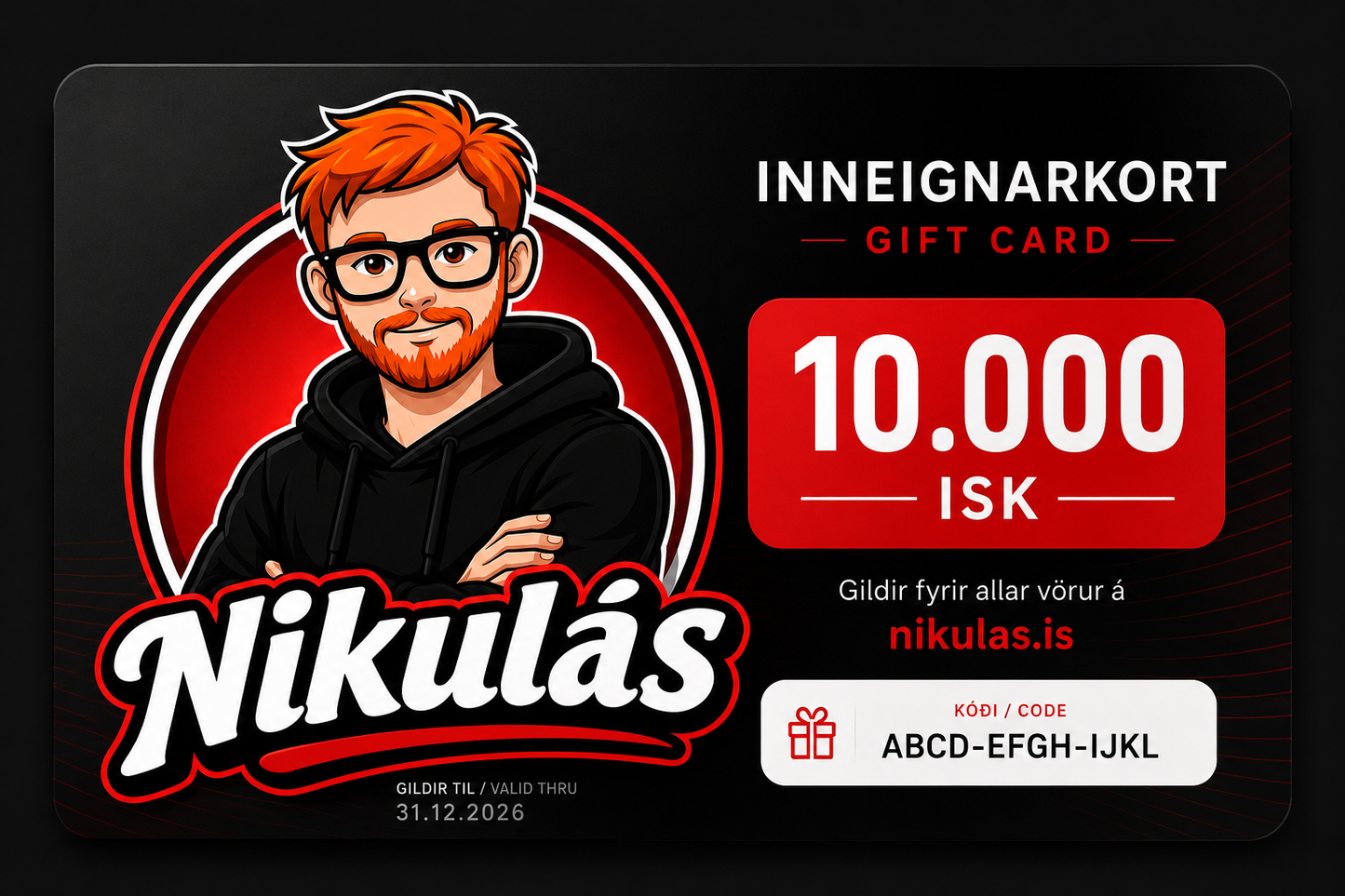 Inneignarkort frá King Kong – vara vöru mynd
