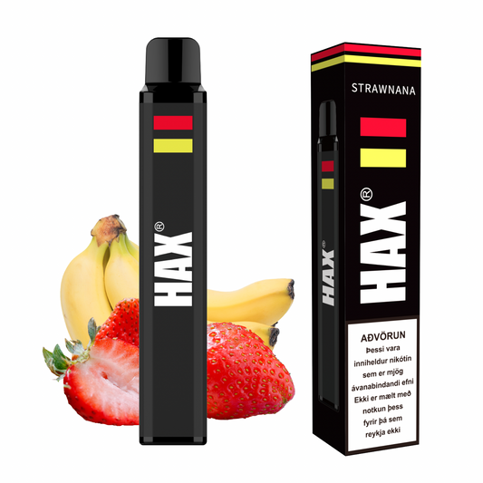 Strawnana HAX 800 Puffs🍓🍌 – rafretta og vape búnaður vöru mynd