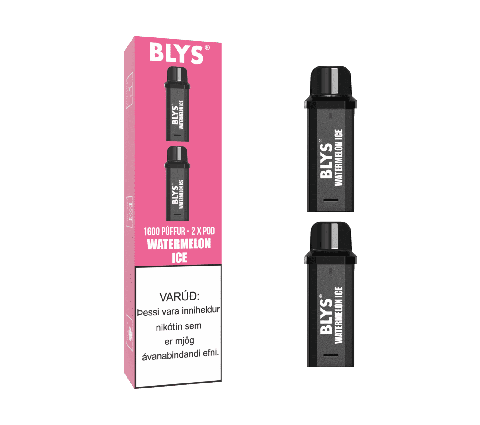 Blys 2x Áfylling Watermelon ICE – vape vökvi vöru mynd