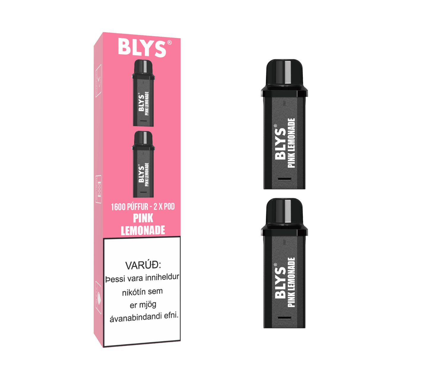 Blys 2x Áfylling Pink Lemonade – vape vökvi vöru mynd