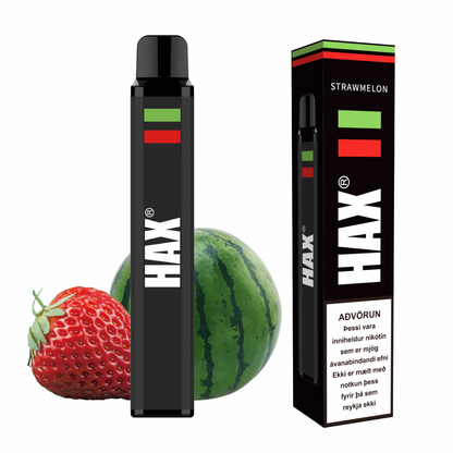 Strawmelon HAX 800 Puffs 🍓🍉 – rafretta og vape búnaður vöru mynd