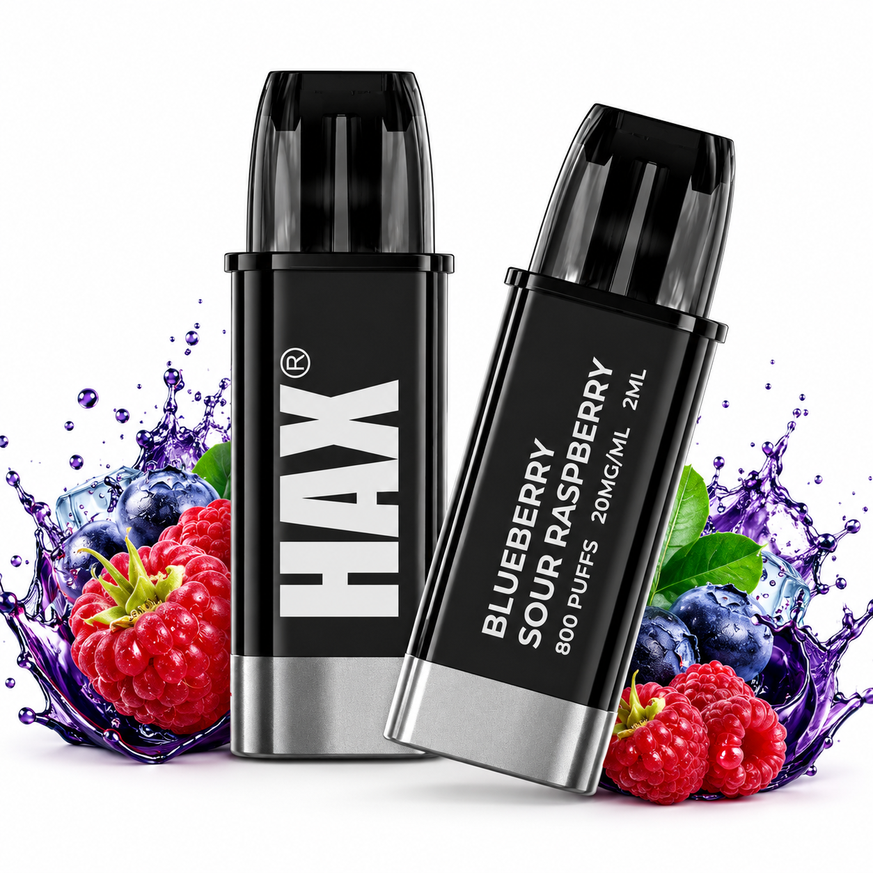 JUICY GRAPE BERRIES REYMONT CB800 PUFFS (2X ÁFYLLINGAR)