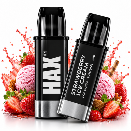 STRAWBERRY ICE CREAM REYMONT CB800 PUFFS (2X ÁFYLLINGAR)