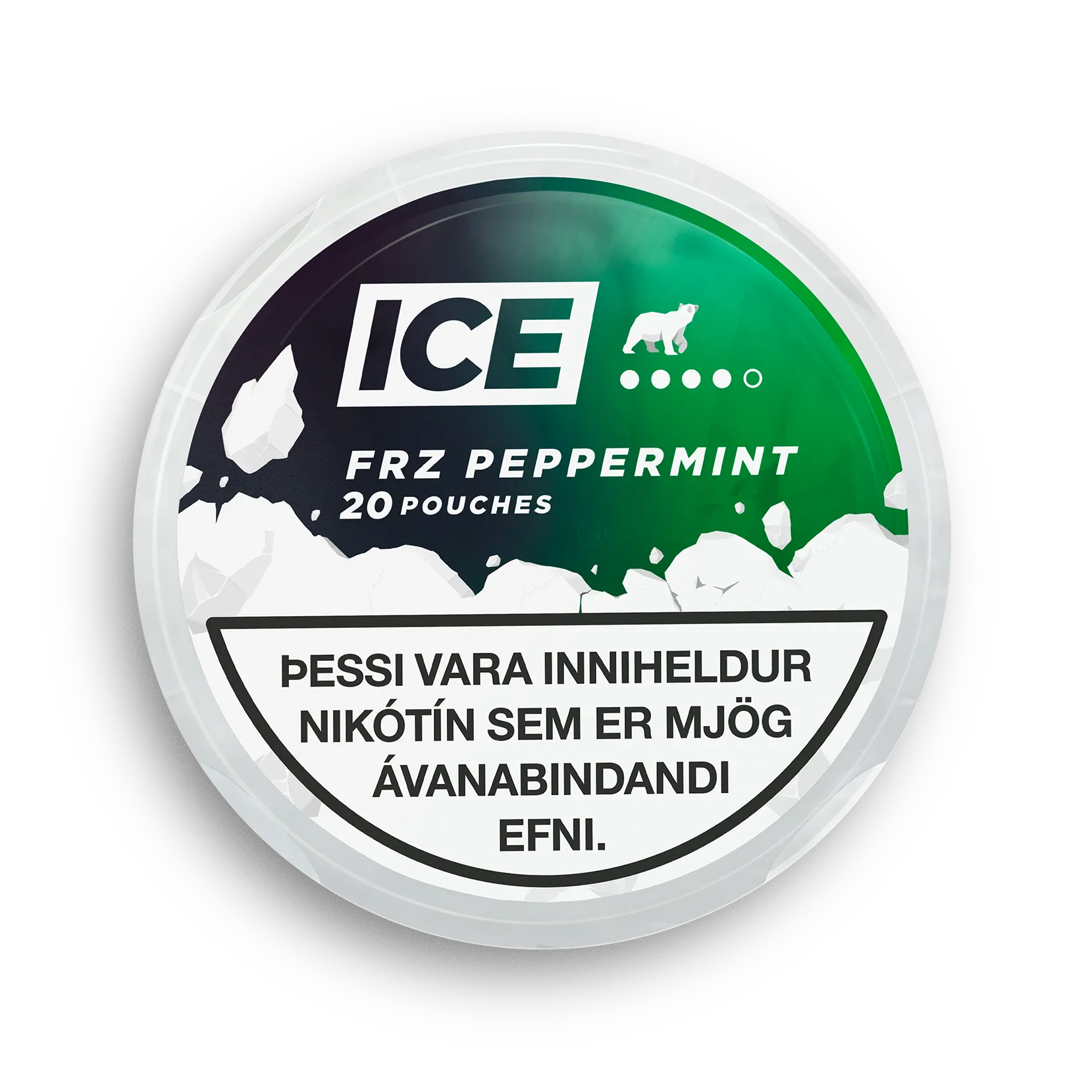 ICE Frz Peppermint #4 – nikótínpúðar vöru mynd