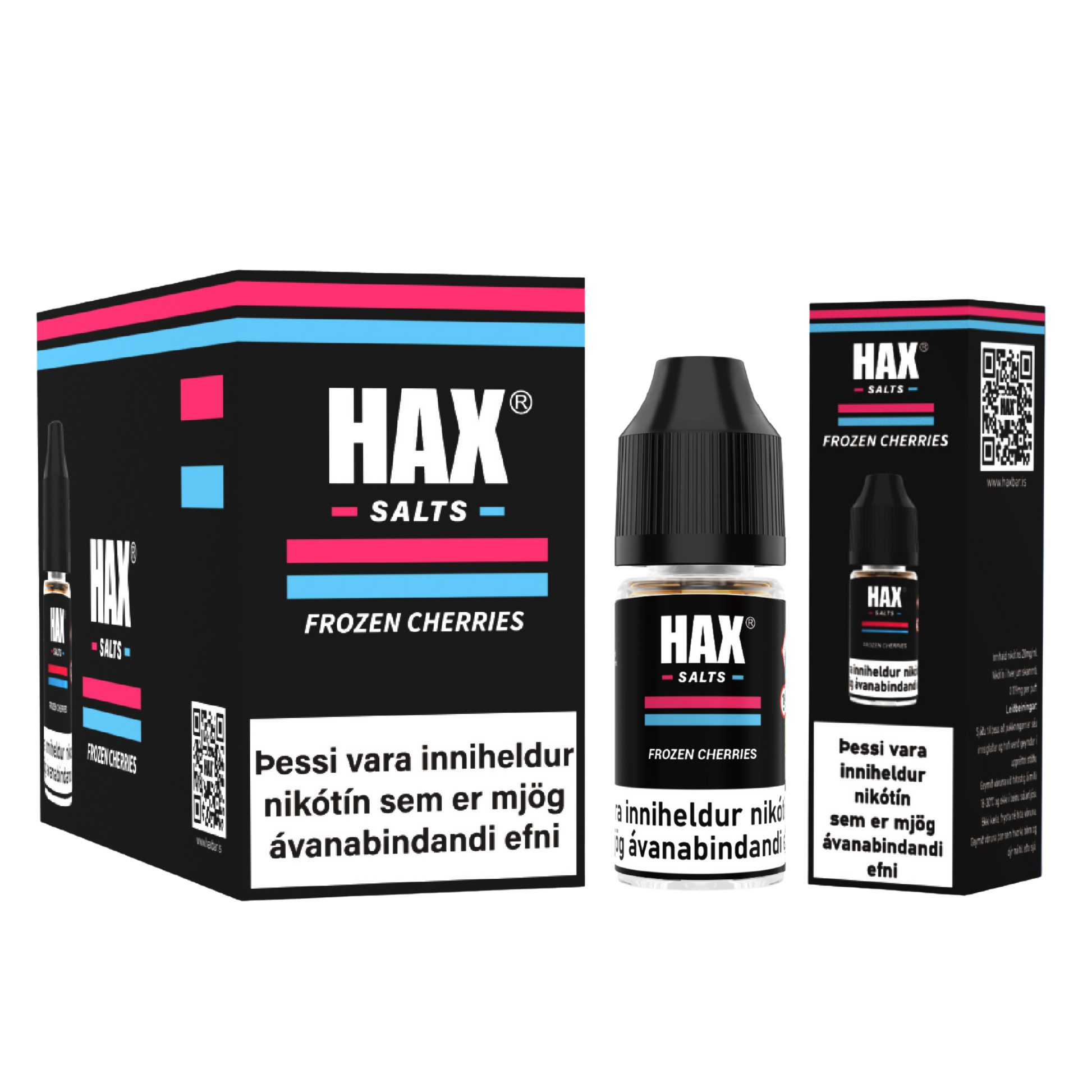 Frozen Cherries - HAX 10ML Vökvi – vape vökvi vöru mynd