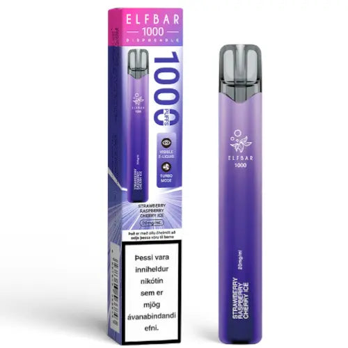 ELFBAR STRAWBERRY RASPBERRY CHERRY ICE