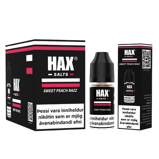Sweet Peach Razz - HAX 10ML Vökvi – vape vökvi vöru mynd