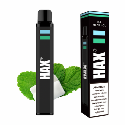 ICE Menthol HAX 800 Puffs 🧊 – rafretta og vape búnaður vöru mynd