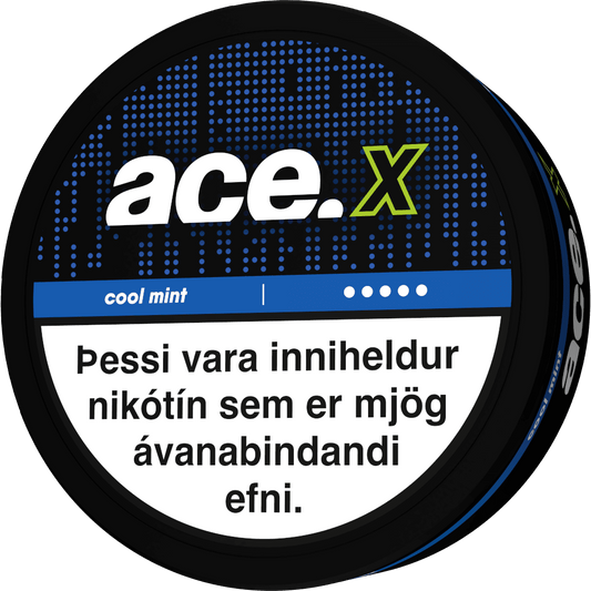 Ace X Cool Mint – nikótínpúðar vöru mynd