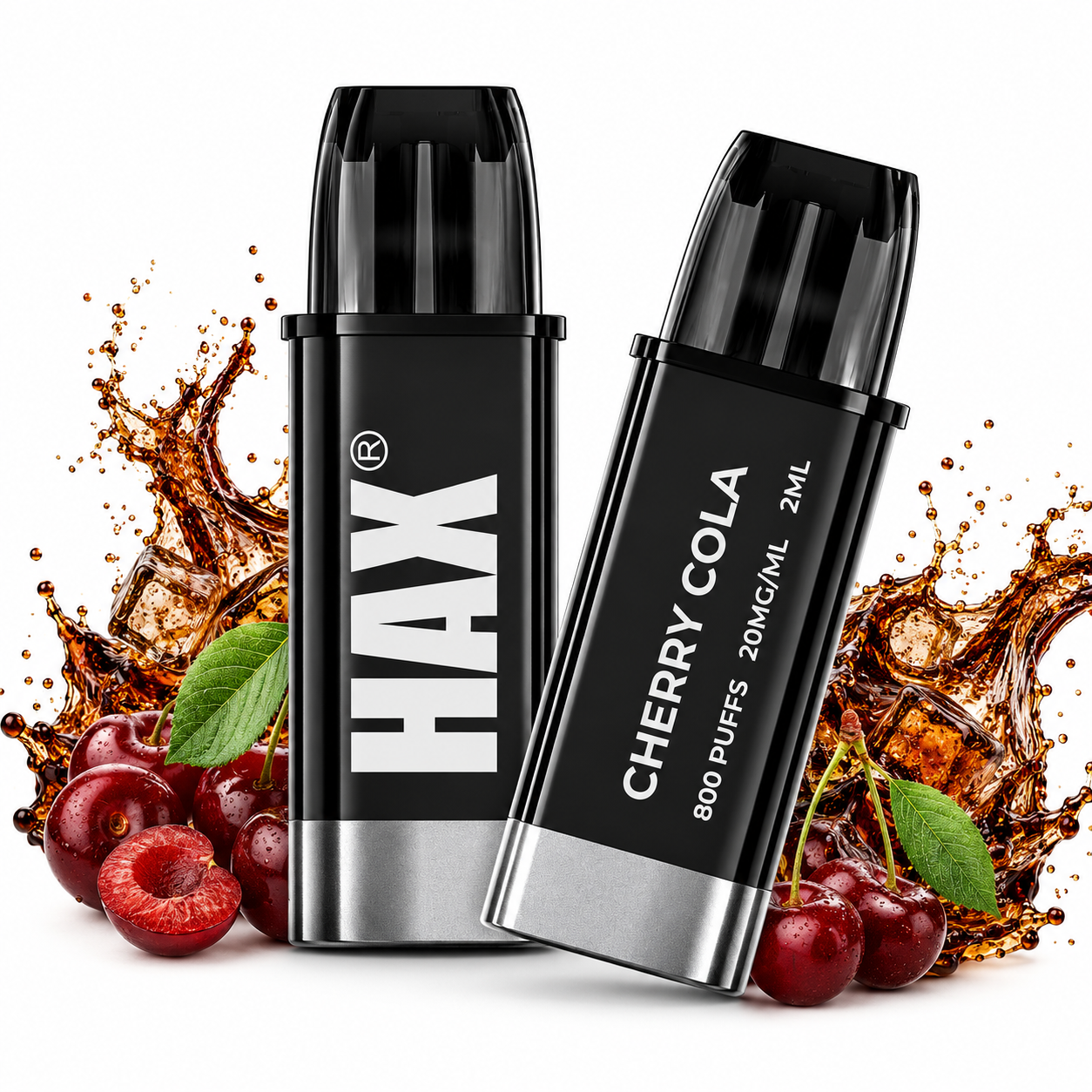 CHERRY COLA REYMONT CB800 PUFFS (2X ÁFYLLINGAR)
