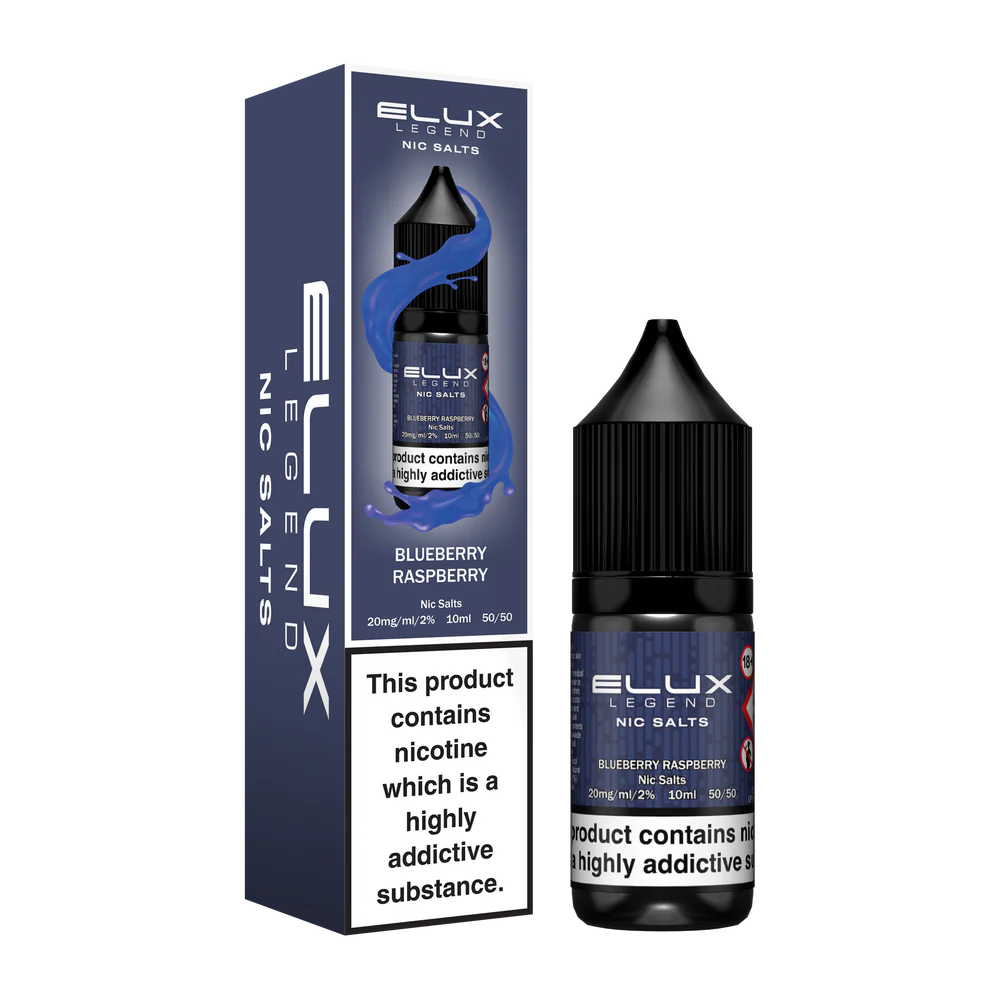 Blueberry Raspberry Elux Nic Salts 10ML – vara vöru mynd