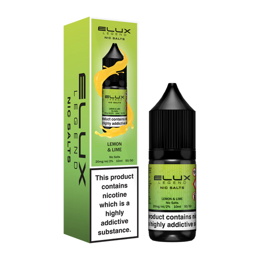 Lemon & Lime Elux Nic Salts 10ML – vara vöru mynd