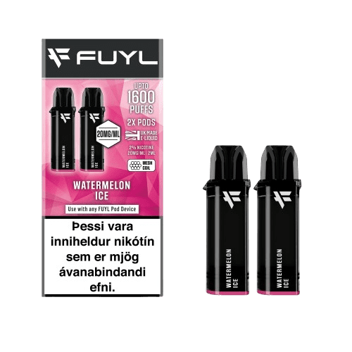 Fuyl 2x Áfylling Watermelon ICE – vara vöru mynd