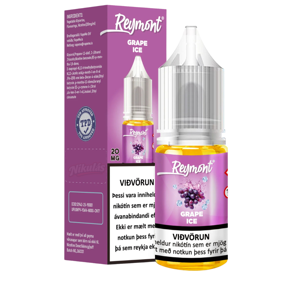 GRAPE ICE REYMONT 10ML 20MG NIC SALT