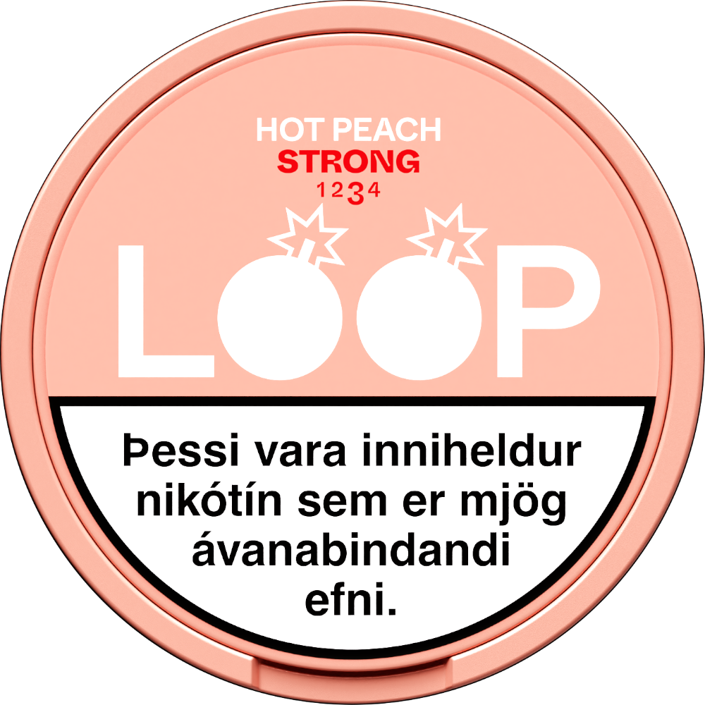 LOOP HOT PEACH STRONG