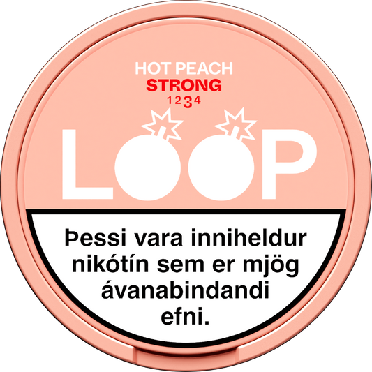 LOOP HOT PEACH STRONG