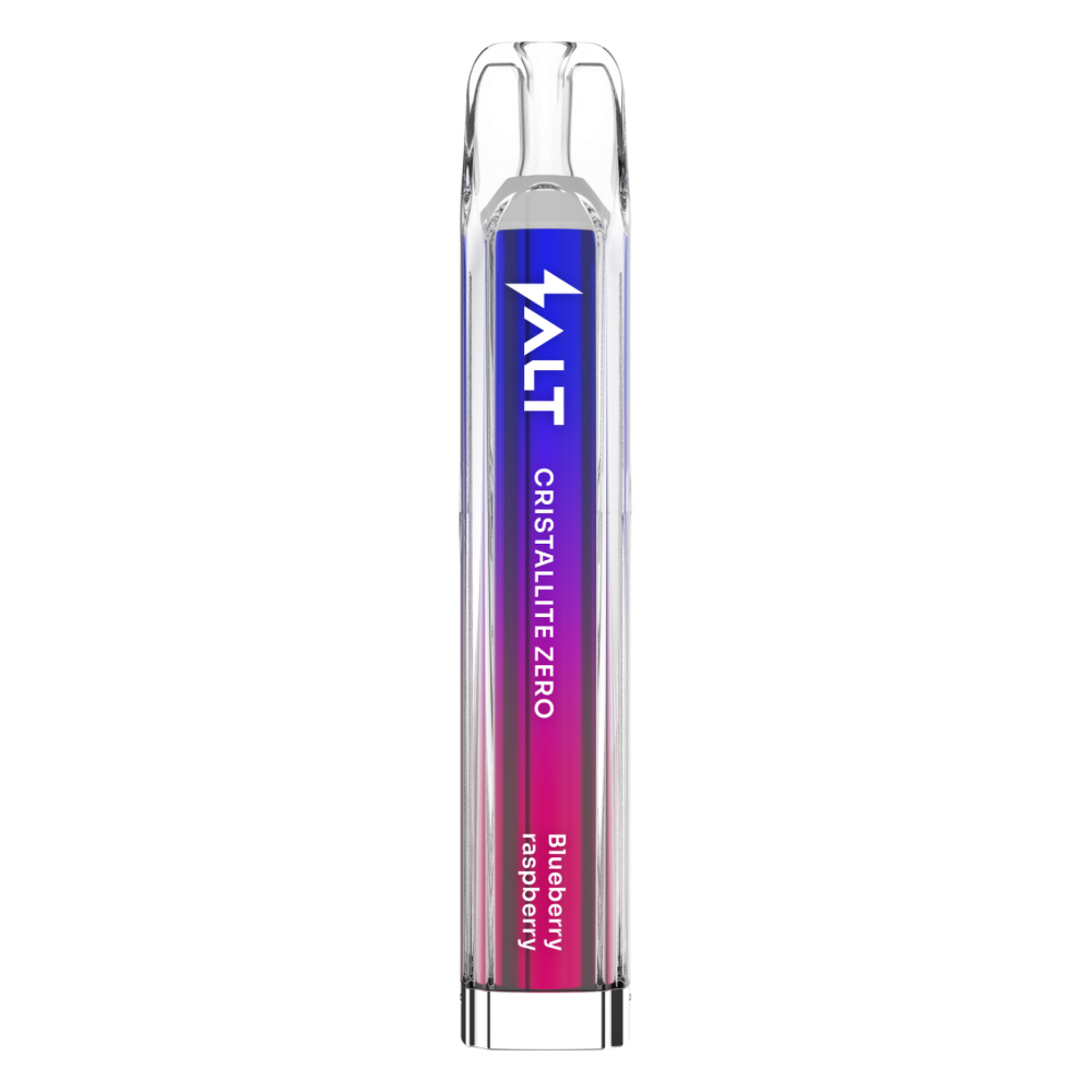 SALT Cristallite Blueberry Raspberry Nikótínlaust – rafretta og vape búnaður vöru mynd