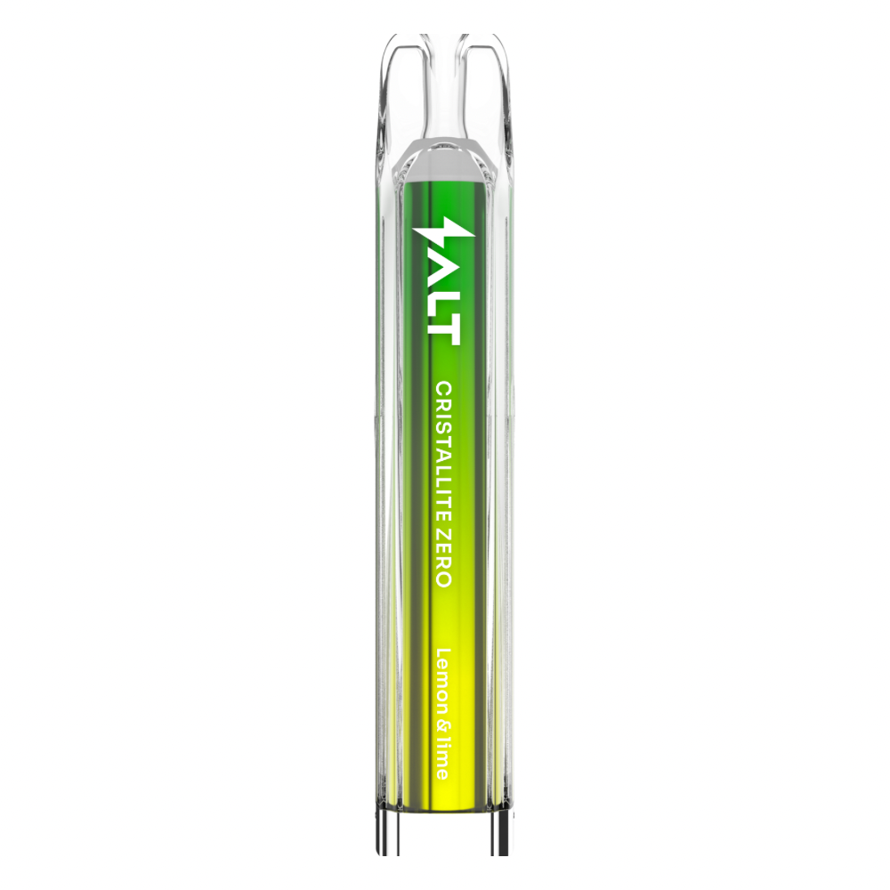 SALT Cristallite Lemon & Lime Nikótínlaust – rafretta og vape búnaður vöru mynd