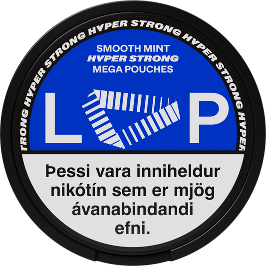 LOOP SMOOTH MINT HYPER STRONG MEGA POUCHES