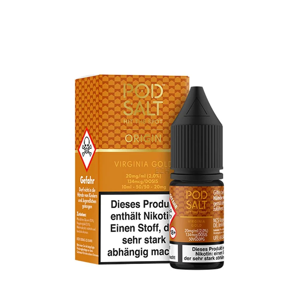 VIRGINIA GOLD POD SALT 10ml