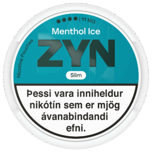 ZYN Menthol ICE #4 – nikótínpúðar vöru mynd