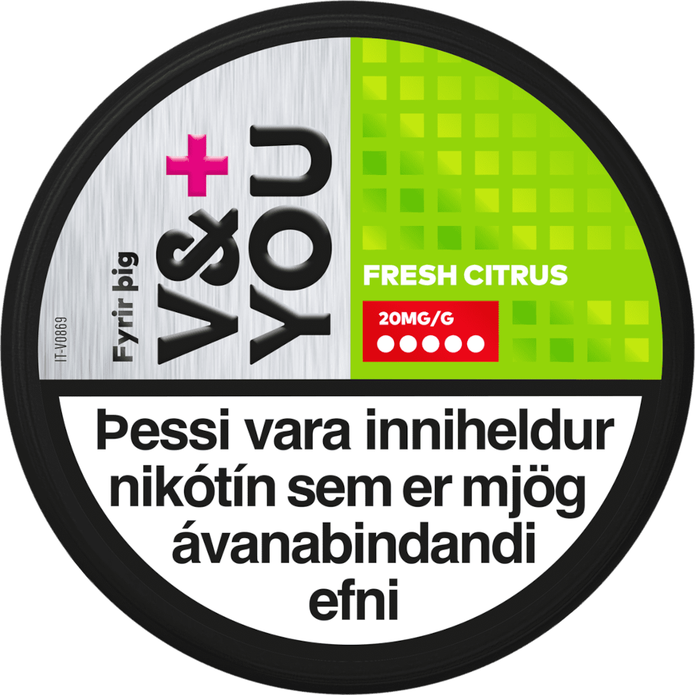 VYou+ Fresh Citrus frá V&you – vara vöru mynd