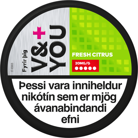VYou+ Fresh Citrus frá V&you – vara vöru mynd
