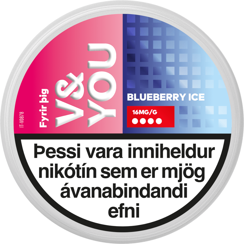 VYou Blueberry ICE frá V&you – vara vöru mynd