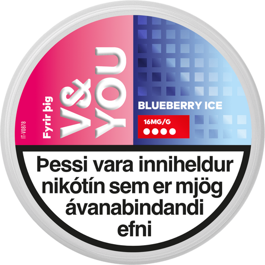 VYou Blueberry ICE frá V&you – vara vöru mynd