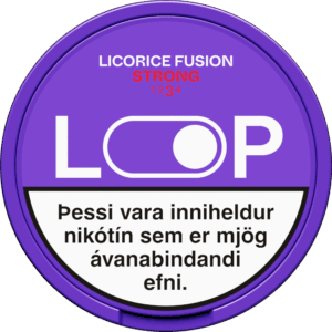 Liquorice Fusion Strong frá LOOP – nikótínpúðar vöru mynd