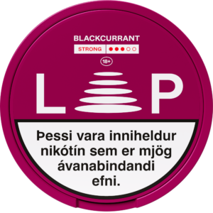 LOOP Blackcurrant Strong – nikótínpúðar vöru mynd