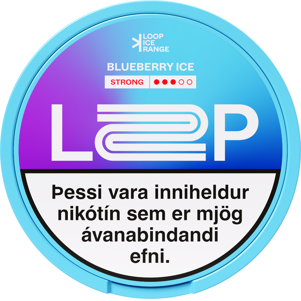 LOOP BLUEBERRY ICE STRONG