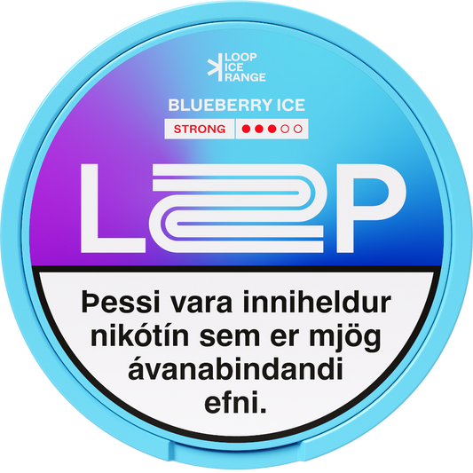 LOOP BLUEBERRY ICE STRONG